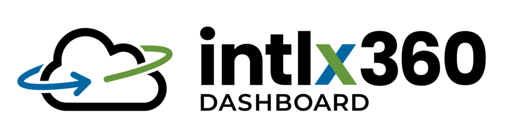 intlx360 dashboard logo representing unified communications and contact center management